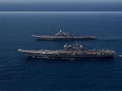 Navy Conducts Mega Operation Involving 2 Aircraft Carriers 35 Combat