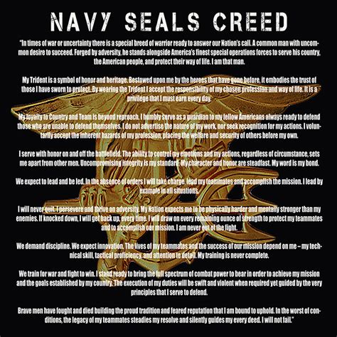 Navy Seal Creed