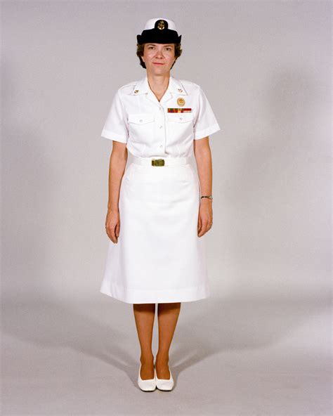 Navy Uniforms Women S Summer White Chief Petty Officer 1984 Uniform