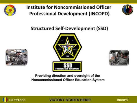 Nco Structured Self Development Brief Ppt