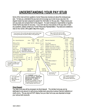 Ne Understanding Your Pay Stub 2012 2021 Fill And Sign Printable