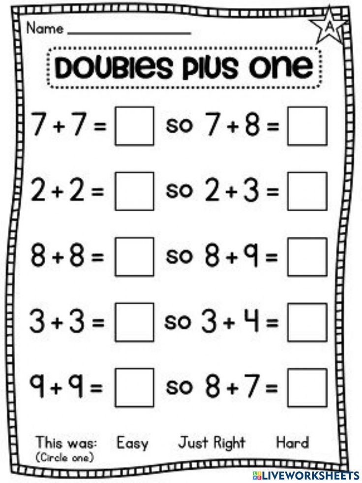 5 Fun Ways to Practice Near Doubles Math