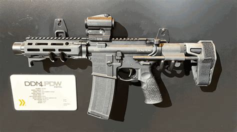 New Daniel Defense Ddm4 Pdw Pistol Shot Show 2020 A Look At The Ddm4 Pdw Pistol Youtube