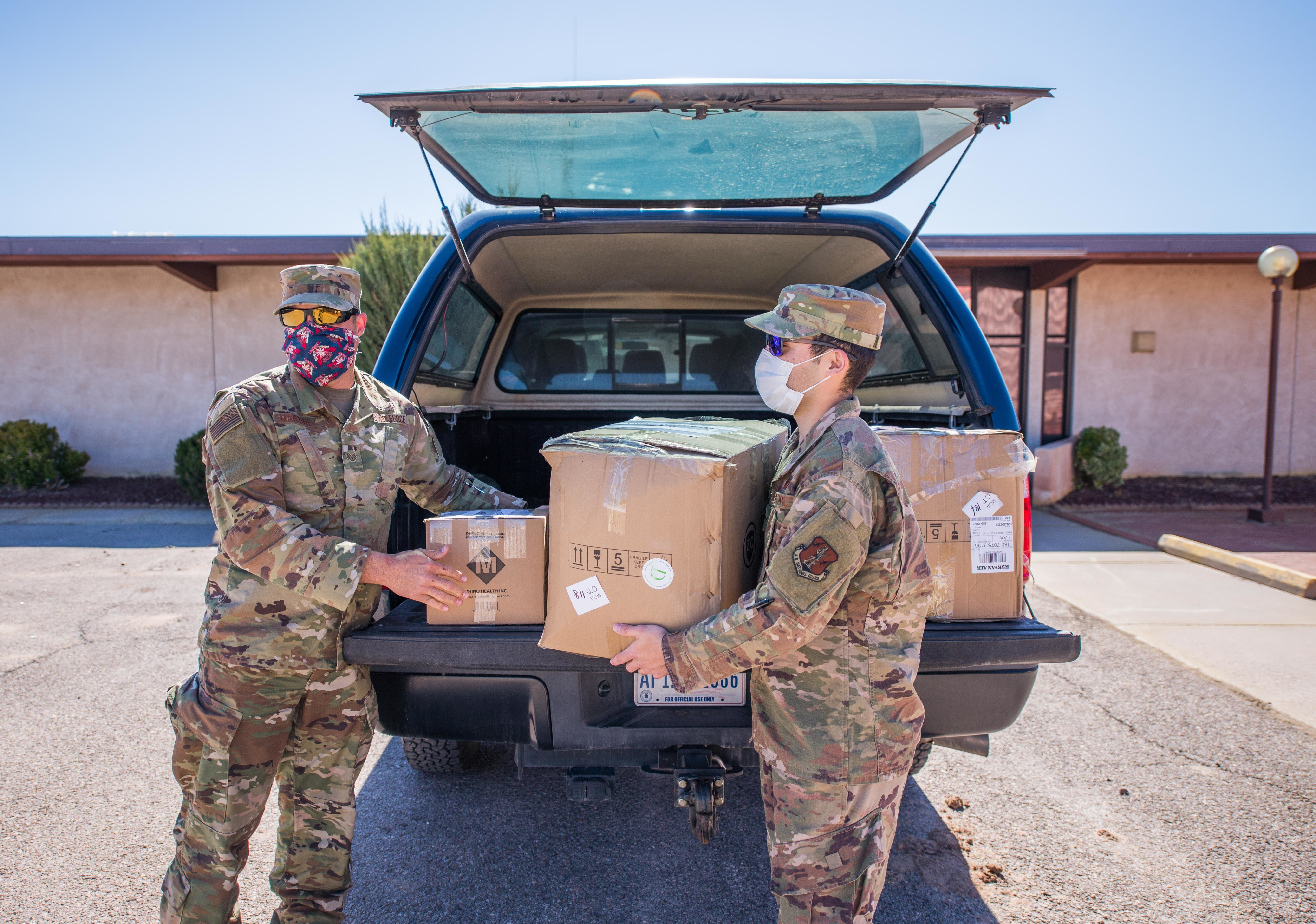 New Mexico National Guard Airmen Of The The New Mexico Air Flickr