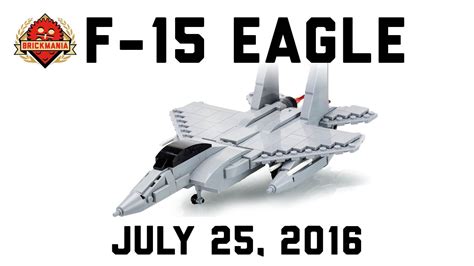 New Release F 15 Eagle Minikit Custom Military Lego Youtube