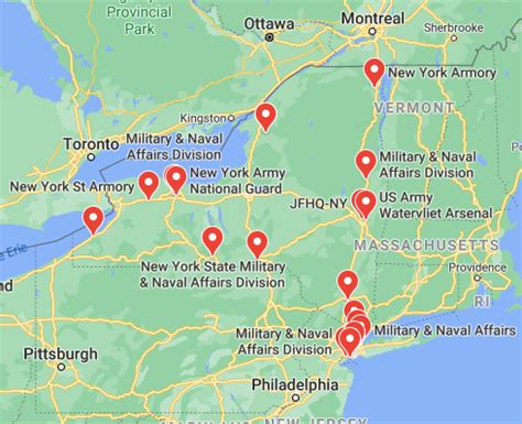 New York Military Bases Militarybases Com