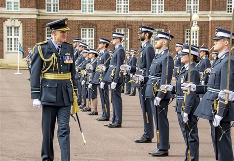 Newark And Sherwood Officer Cadets From The Raf Officer Training Academy Graduate From Raf