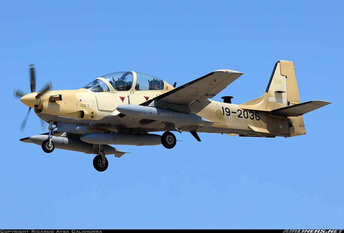 Nigeria Receives Last Batch Of A 29 Super Tucano Aircraft Humangle