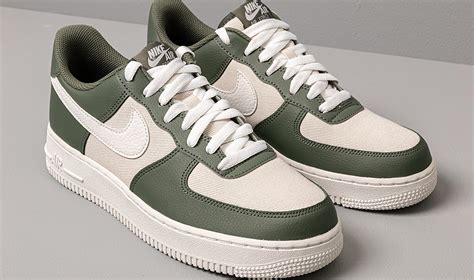 Nike Canvas Air Force 1 Low In Green White Green For Men Lyst