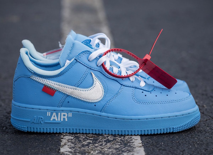 Nike X Off White Air Force 1 Low Amp 39 Mca Amp 39 University Blue Exclusive Sneakers Sa