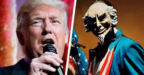 No Joke Trump S New Slogan Is The Same One From The Purge Huffpost