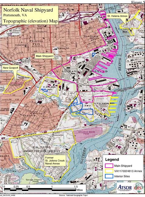 Norfolk Naval Shipyard Map