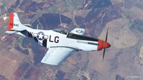 North American P 51K Mustang Owned By Tom Cruise For Microsoft Flight Simulator Msfs