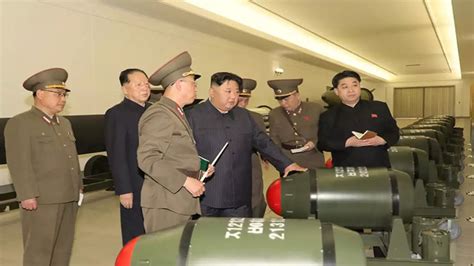 North Korea S Kim Jong Un Inspects Military Satellite Station Reuters