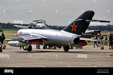 Norwegian Air Force Historical Squadron Mikoyan Gurevich Mig 15Uti With A New Colour Scheme At