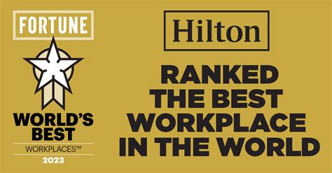 November 30 2023 Tysons Based Hilton Named No 1 World S Best Workplace Best For Vets