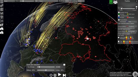 Nuclear War Simulator Website