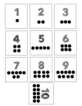 Number Recognition 1 10 Flashcards By Morgan Rae Teaches Tpt