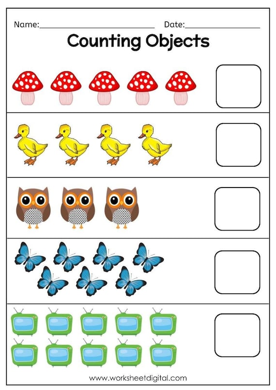 Numbers 1 20 Activity For Kindergarten Countingworksheets Com