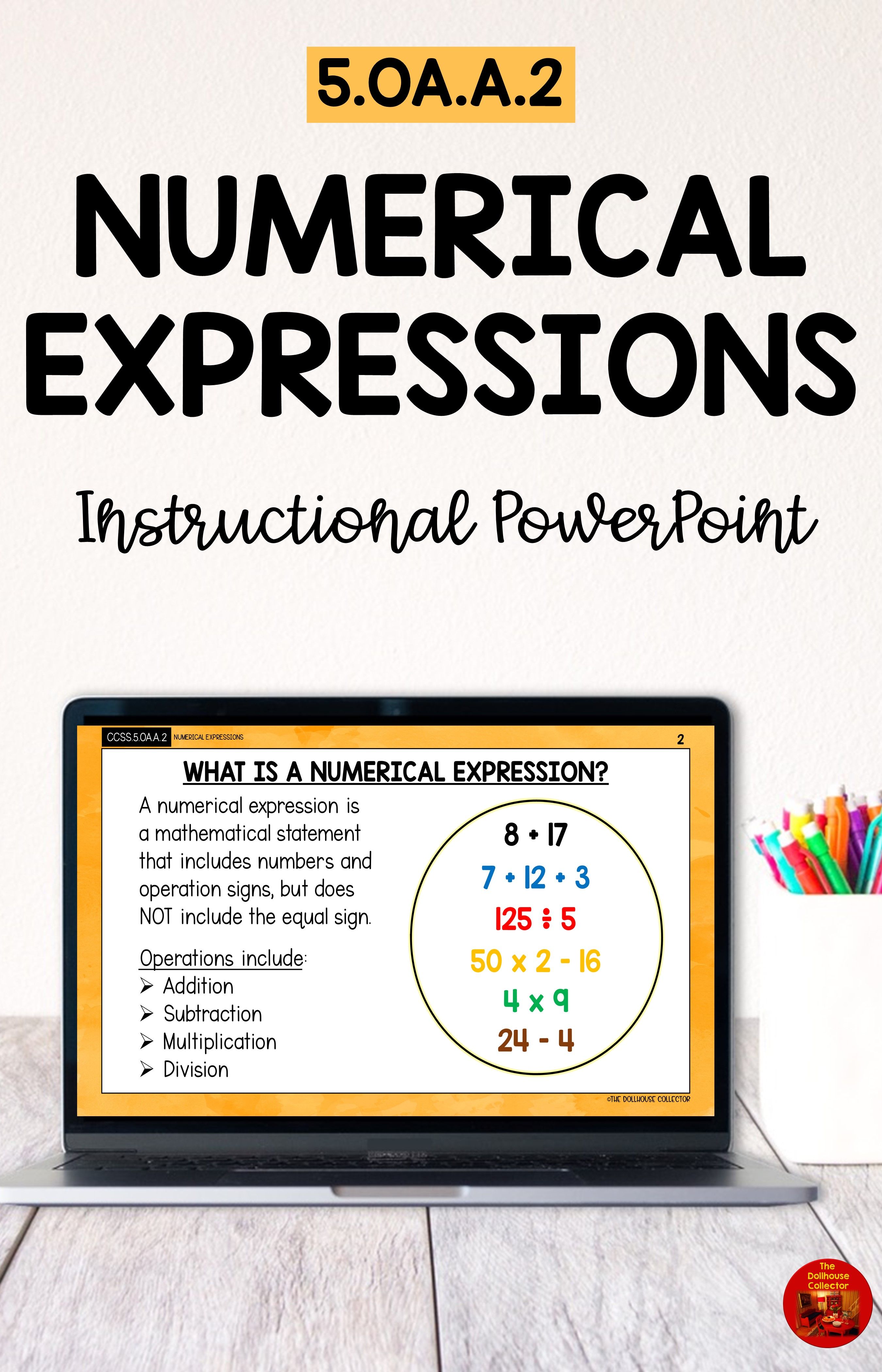 Numerical Expressions Powerpoint 5Th Grade Math Numerical Expression