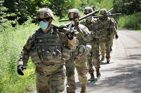 Ny National Guard Combat Engineers Practice Explosive Skills National