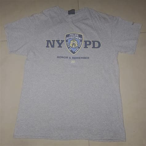 Nypd 23 9 11 Memorial Shirt Men Amp 39 S Fashion Tops Amp Sets Tshirts Amp Polo Shirts On Carousell