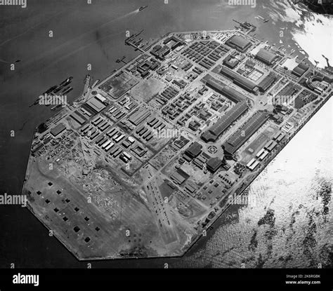 Oblique Of Naval Station At Treasure Island San Francisco California