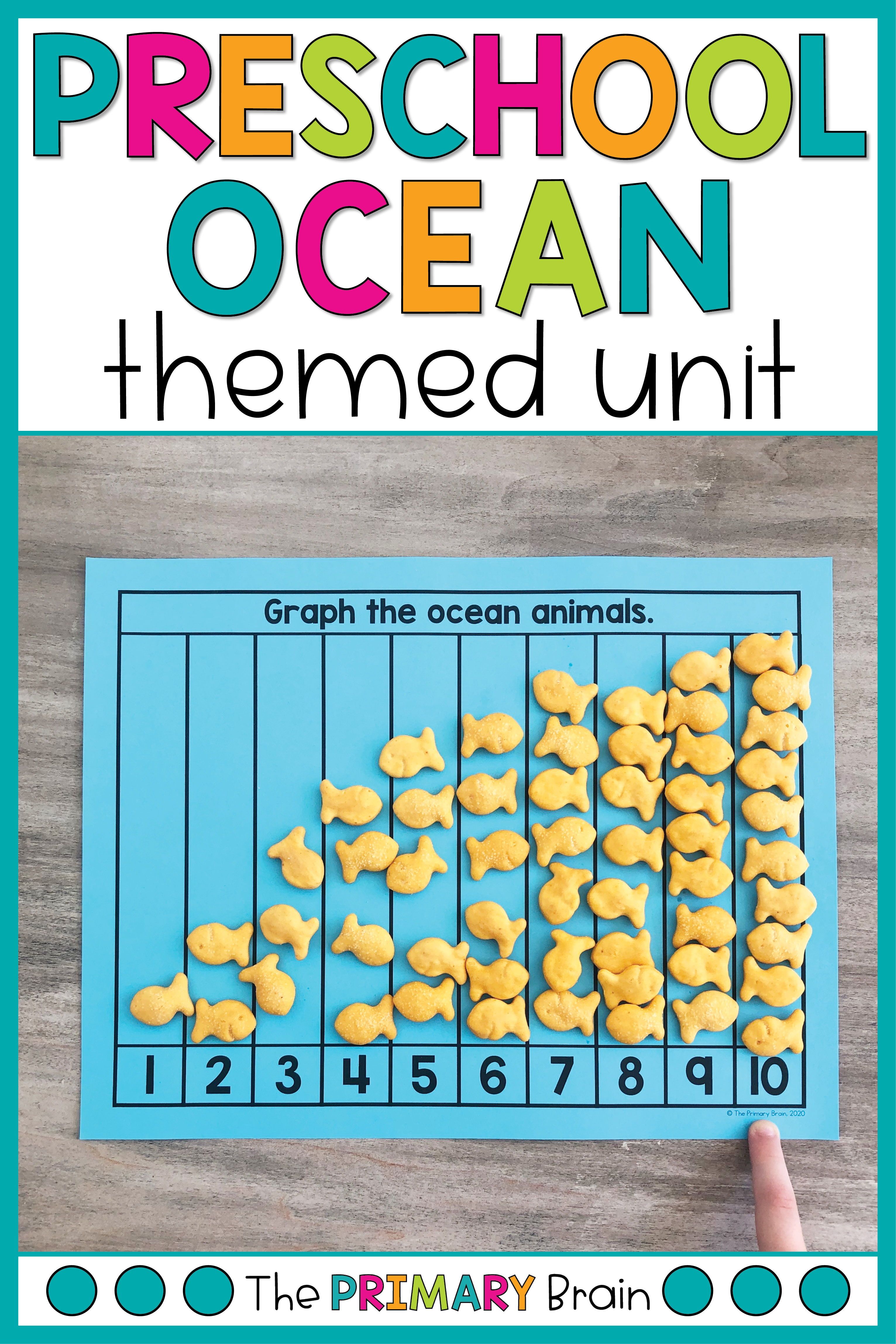 Oceanunder The Sea Math Activity Perfect For Pre K Preschool Under The Sea Sea Activities