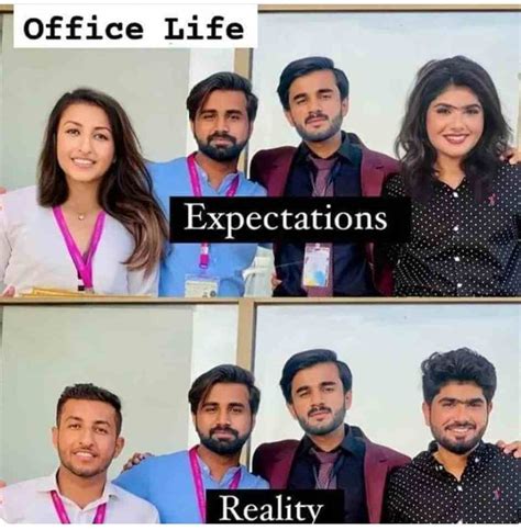 Office Life Expectations Vs Reality Aprogrammerlife Com