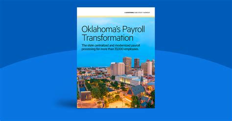 Oklahoma S Payroll Transformation Workday