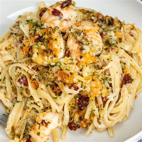 Olive Garden Chicken And Shrimp Carbonara 100K Recipes