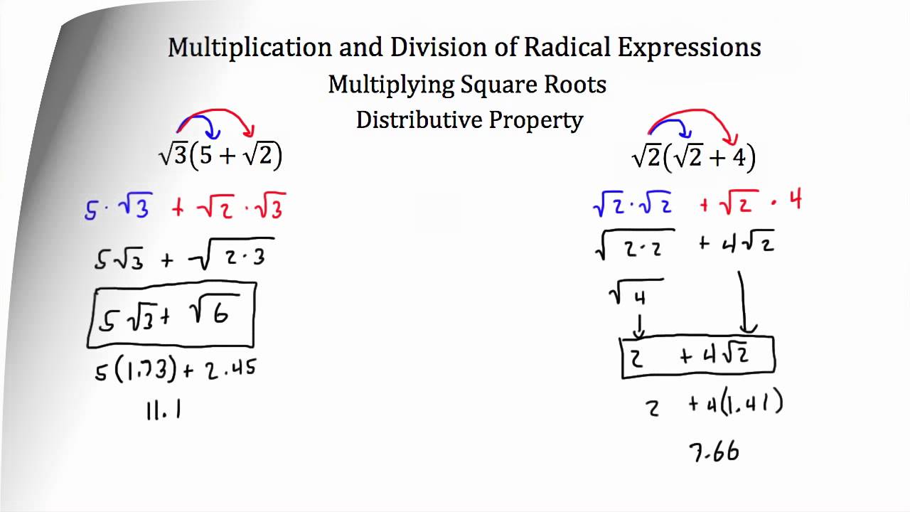 Operations With Radicals