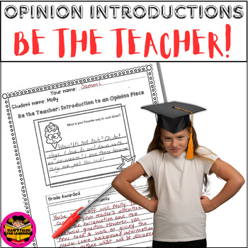 Opinion Writing Techniques For 5Th Graders Writing An Introduction