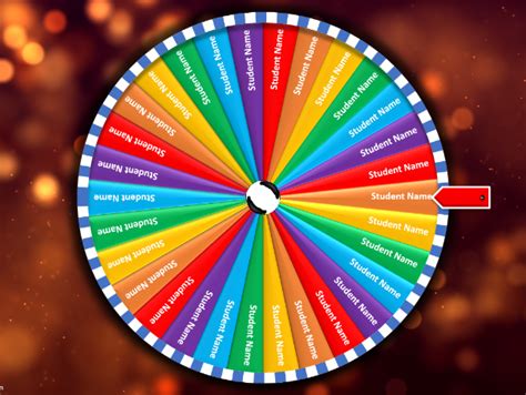 P 5 Spin Wheel Random Wheel