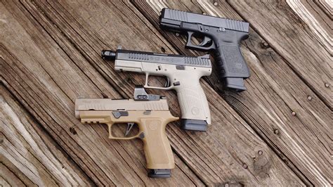 P320c Vs Glock 19 Vs Cz P 10C Compact Pistols Showdown