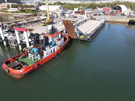 Pacific Marine Base Brisbane Acts As A First Point Of Entry Pacific Tug Group