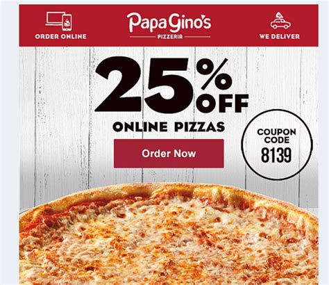 Papa Ginos Coupons Today