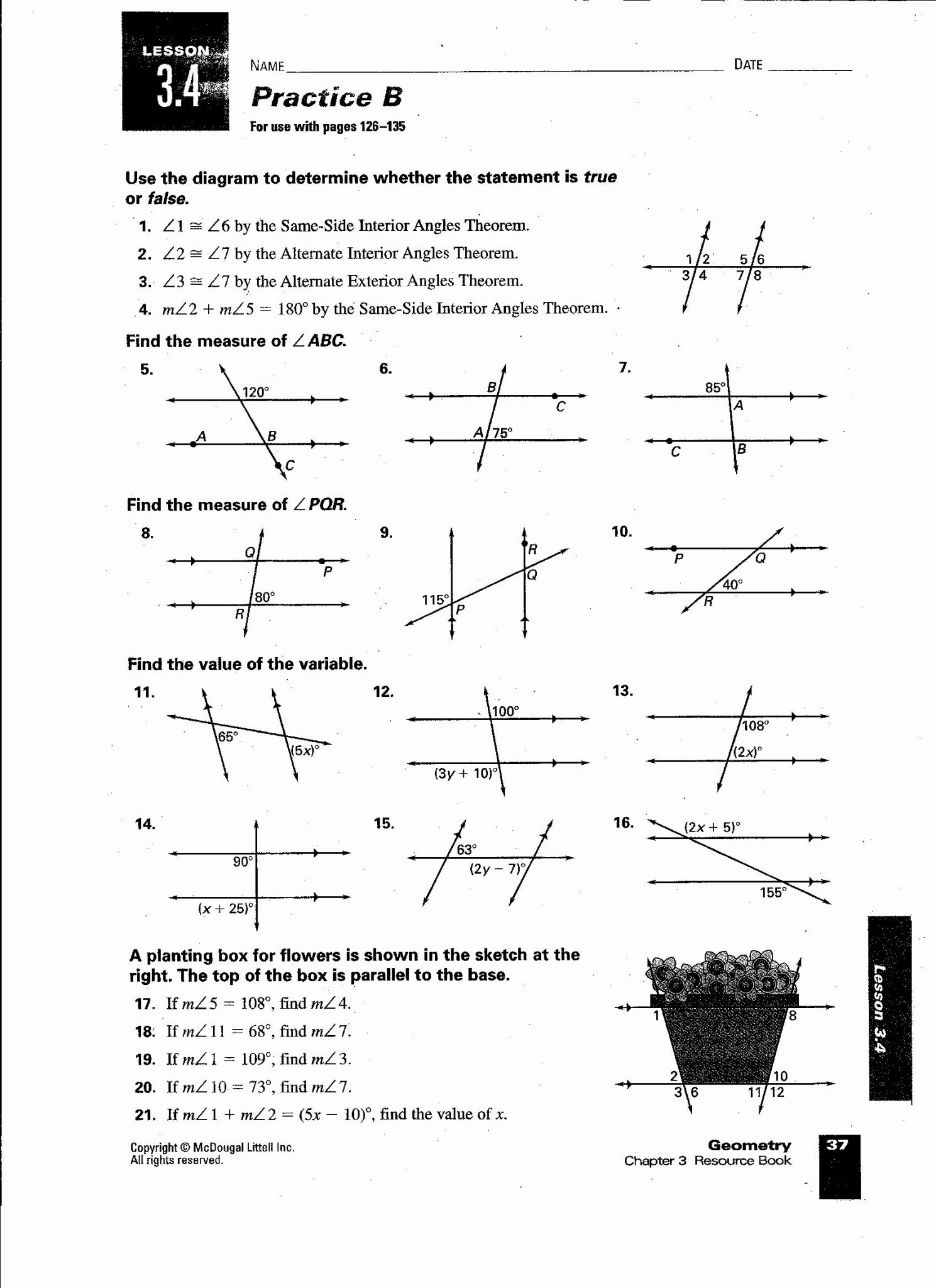 5 Proven Proofs for Parallel Lines with Transversals