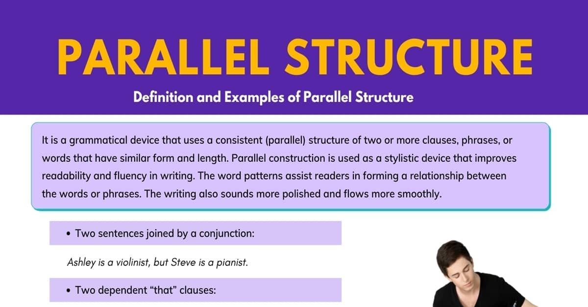 Parallel Structure Parallelism In Writing Presentation Task Cards