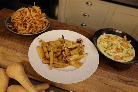 Parsnips Masterclass Parsnip Soup And Roasted Sherry And Honey Parsnips James Martin Chef