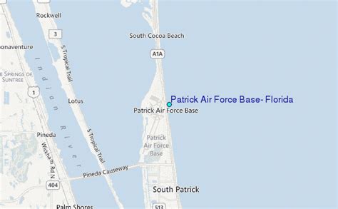 Patrick Air Force Base Florida Tide Station Location Guide