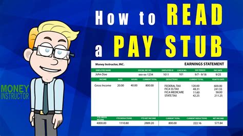 Paychecks 101 How To Read A Pay Stub