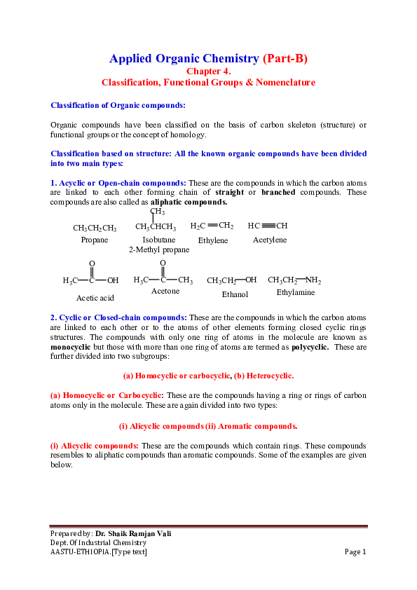 Pdf 21 Hydrocarbons Conceptree Learning 490 Classification Of