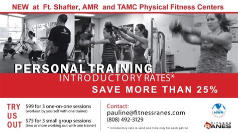 Personal Training Offered At Fort Shafter Bowling Center Personal Training Bowling Center