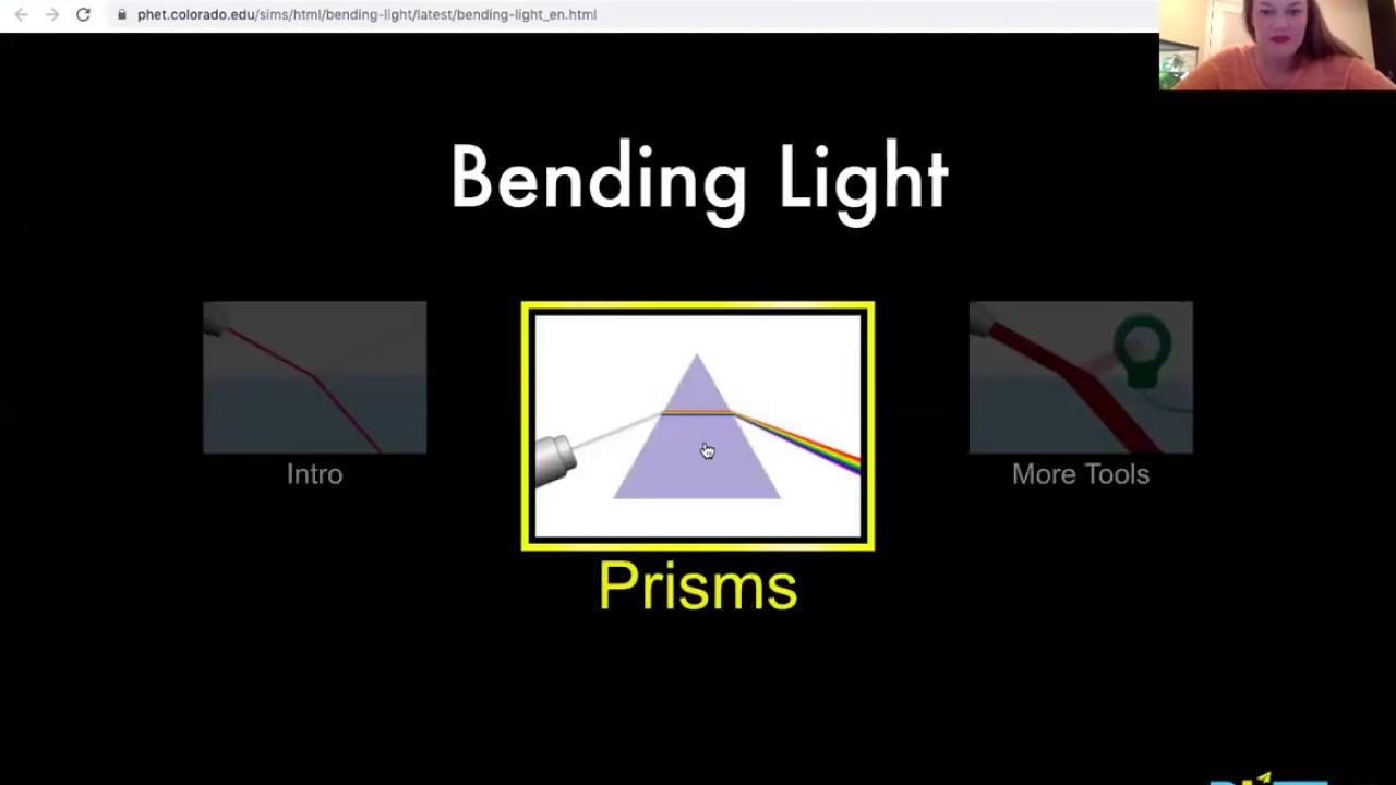 Phet Bending Of Light Simulation Vcephysics Com