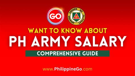 Philippine Army Salary Grade 2024 Comprehensive Guide