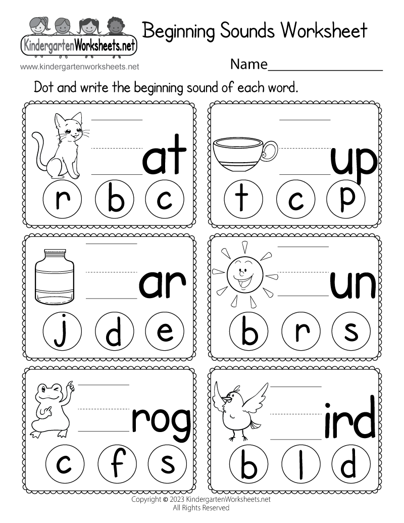 5 Fun Phonics Worksheets for Kindergarten Success