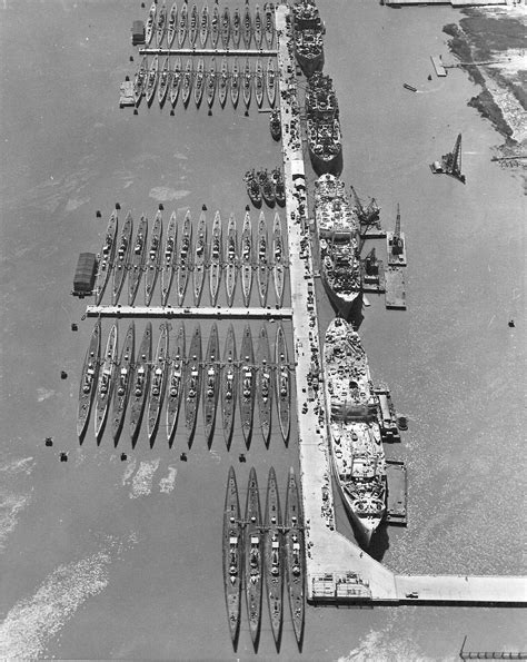 Photo Of The Us Submarine Reserve Fleet At Mare Island San Francisco