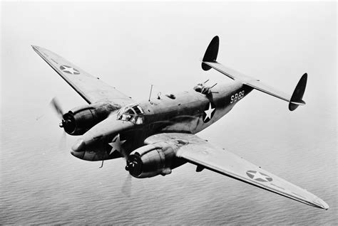 Photo Us Navy Pv 1 Ventura Aircraft In Flight 1942 World War Ii Database