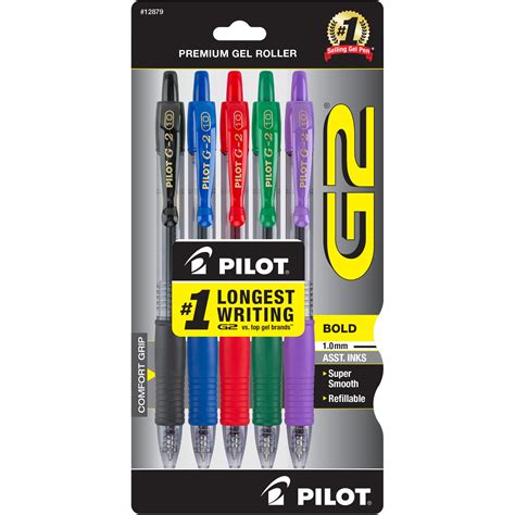 Pilot G2 Pro Retractable Gel Pen Gel Ink Pens Pilot Corporation